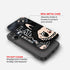 LA BU BU Series "Urban Edge" Black Character Art Phone Case image 1